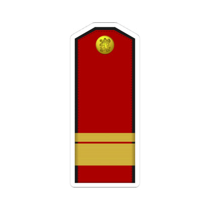 Bulgaria Army OR 8 (Bulgaria) (Military Rank) STICKER Vinyl Kiss-Cut Decal