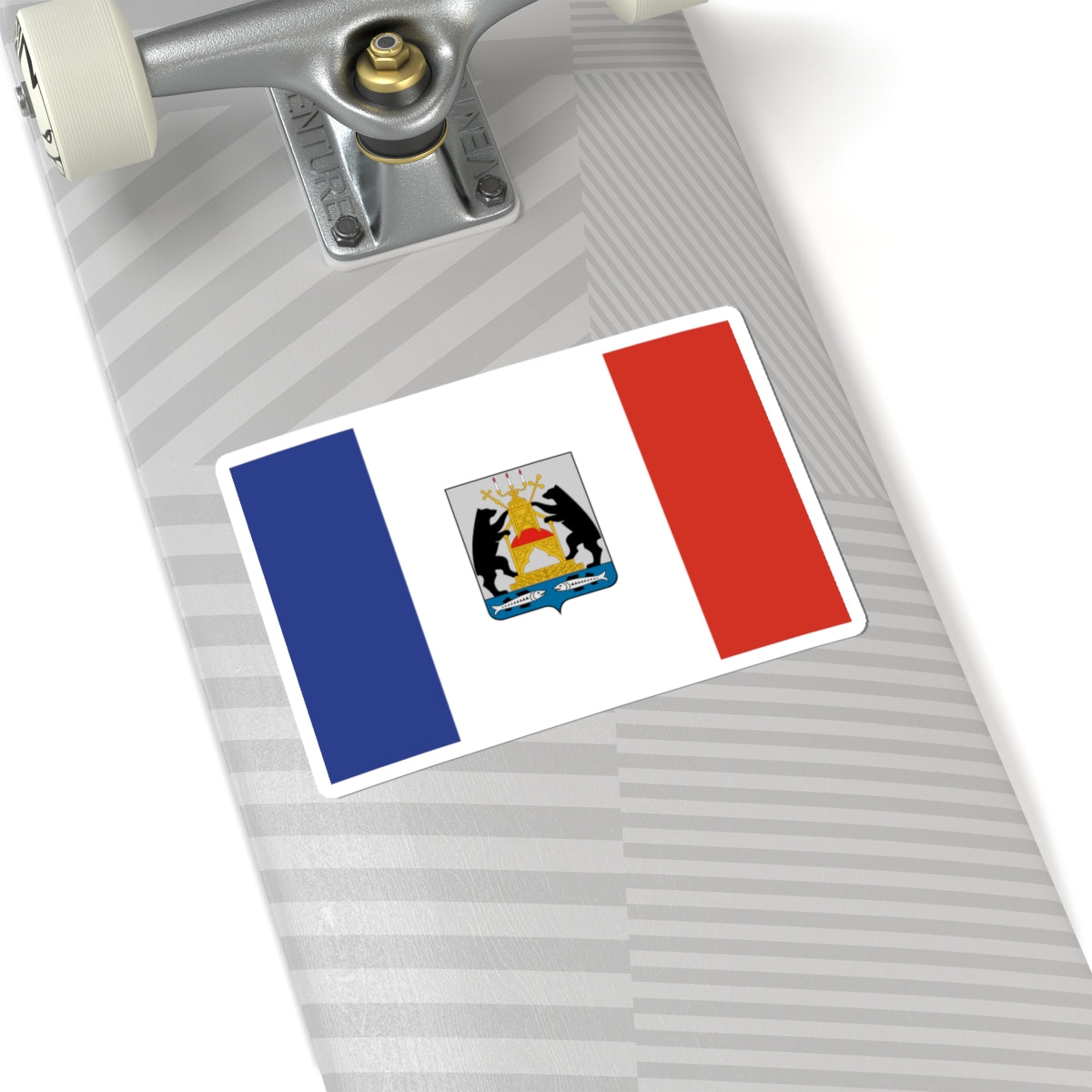 Flag of Novgorod Oblast Russia - STICKER Vinyl Kiss-Cut Decal