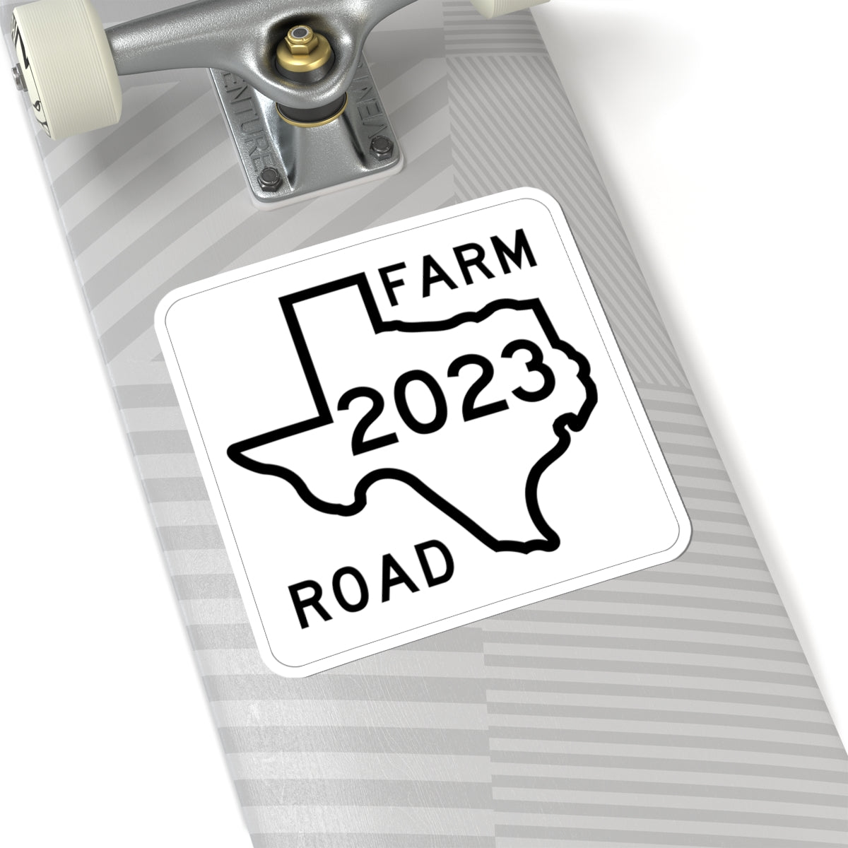 Texas FM 2023 1956 (Texas) (Road Sign) STICKER Vinyl Kiss-Cut Decal