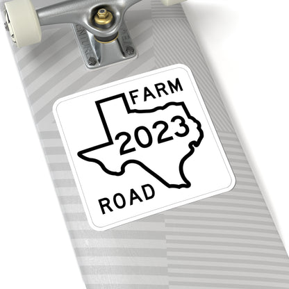 Texas FM 2023 1956 (Texas) (Road Sign) STICKER Vinyl Kiss-Cut Decal