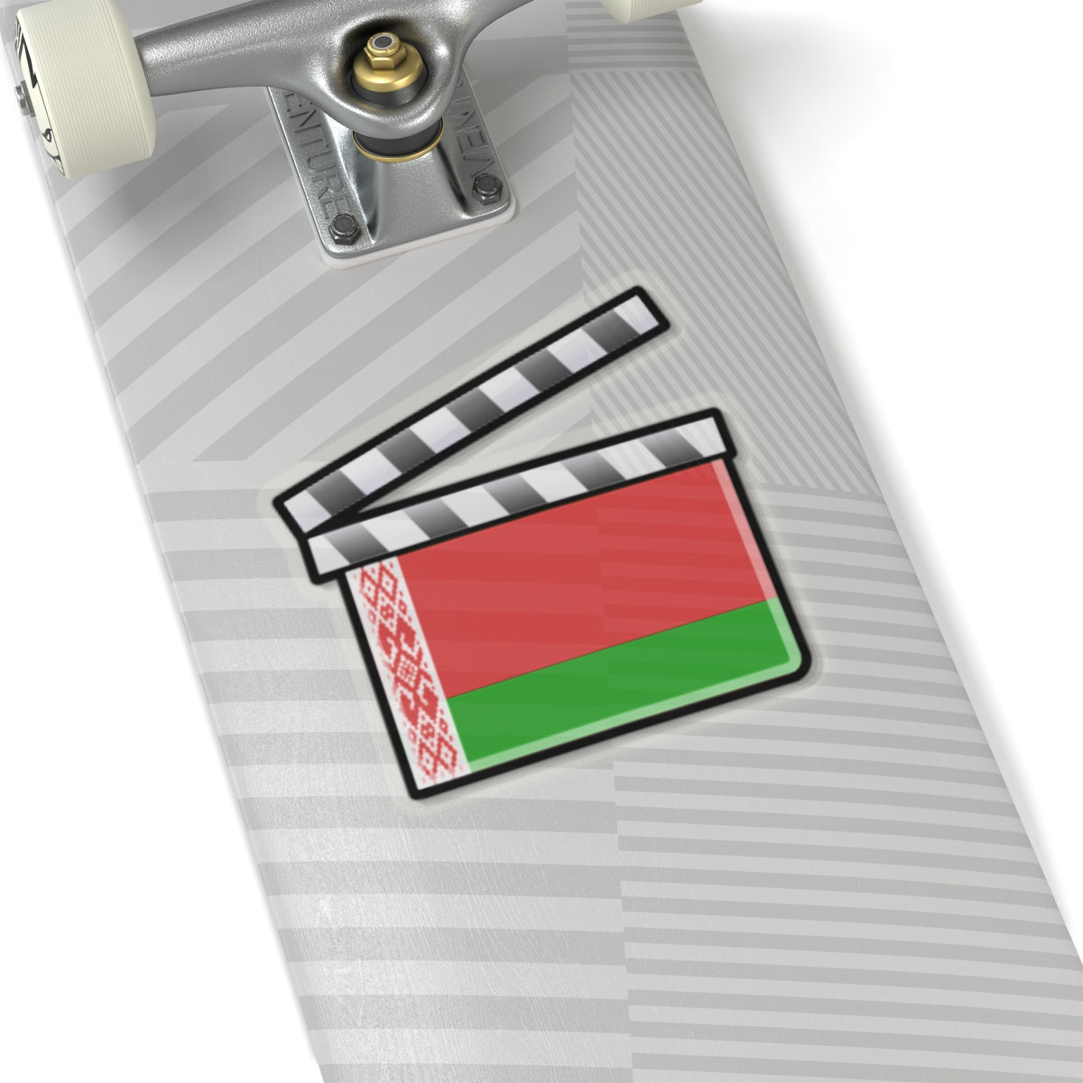 Belarus film clapperboard (Belarus) STICKER Vinyl Kiss-Cut Decal