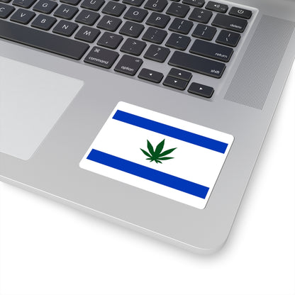 Flag of Ale Yarok 1999 (Israel) STICKER Vinyl Kiss-Cut Decal