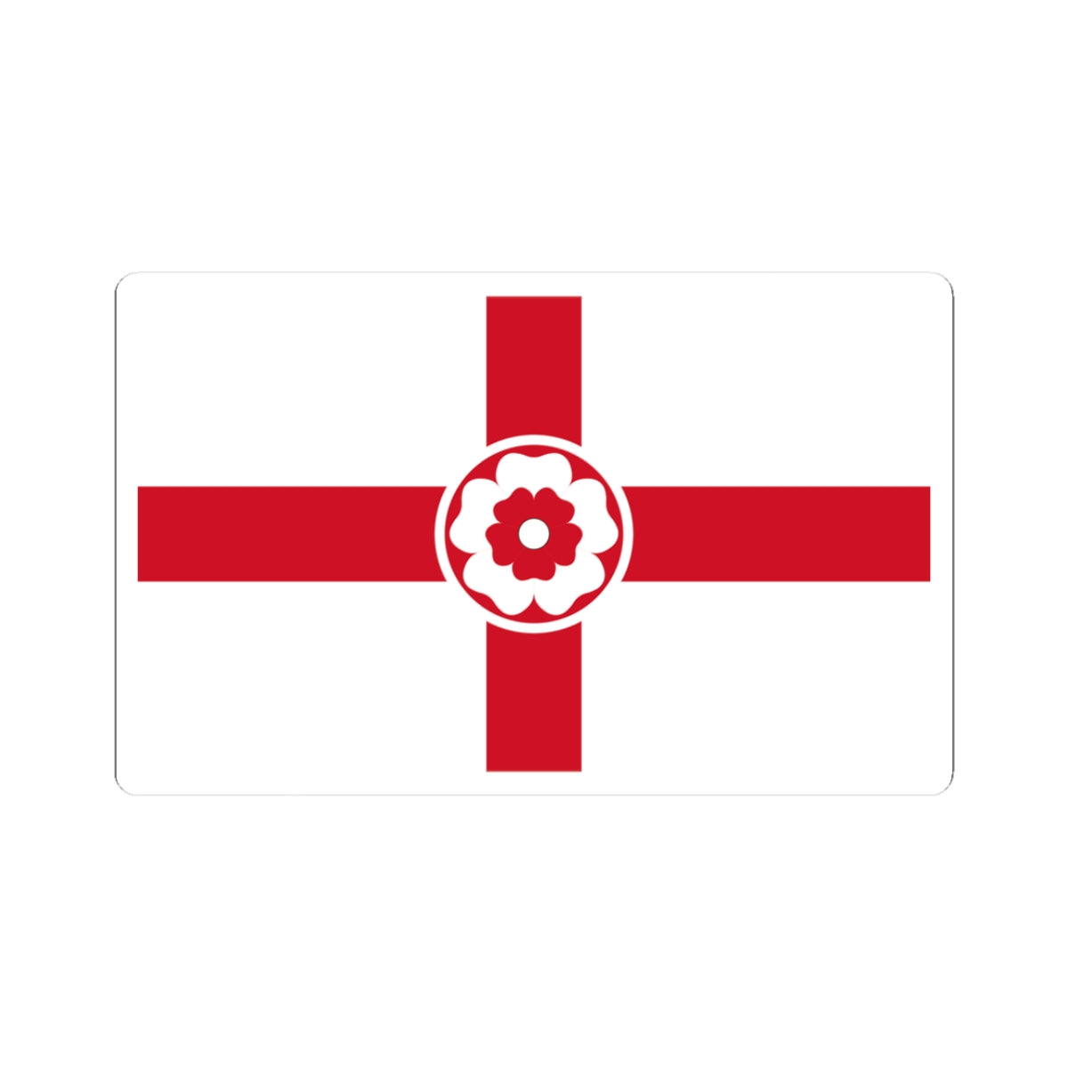 Flag of the Campaign for an English Parliament (England) STICKER Vinyl Kiss-Cut Decal