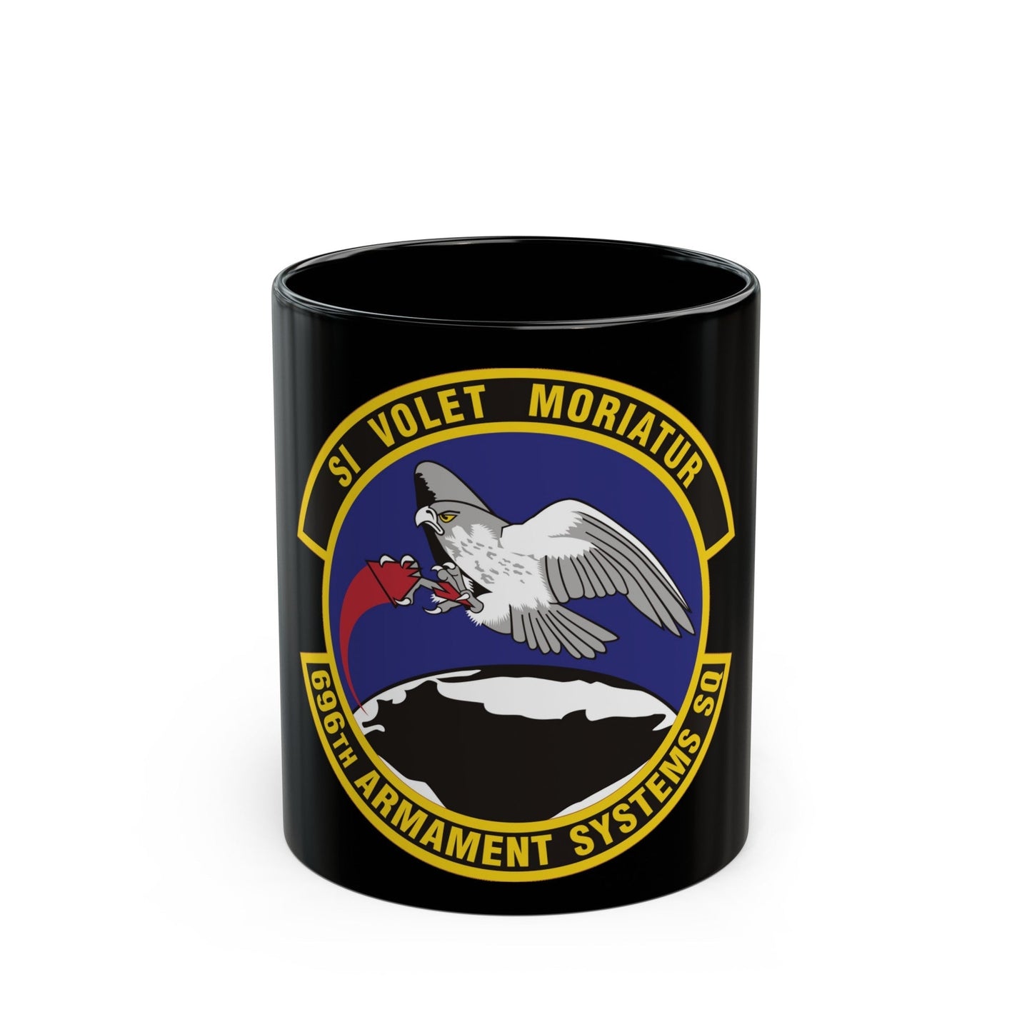 696th Armament Systems Squadron (U.S. Air Force) Black Coffee Mug-11oz-The Sticker Space