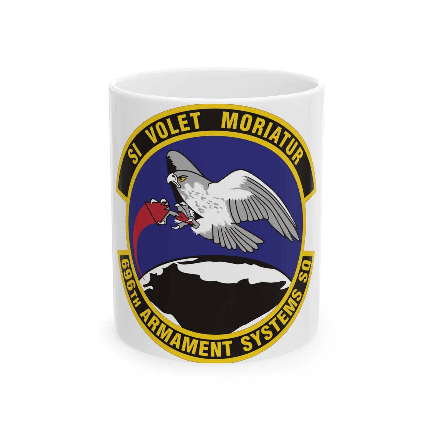 696th Armament Systems Squadron (U.S. Air Force) White Coffee Mug-11oz-The Sticker Space