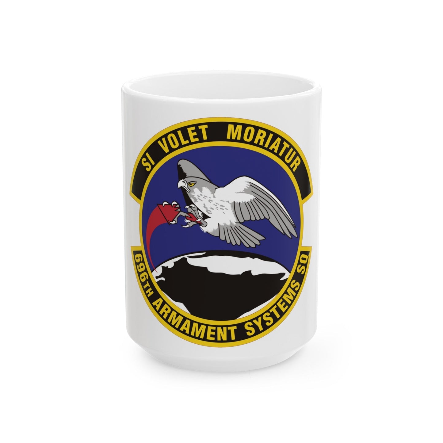 696th Armament Systems Squadron (U.S. Air Force) White Coffee Mug-15oz-The Sticker Space