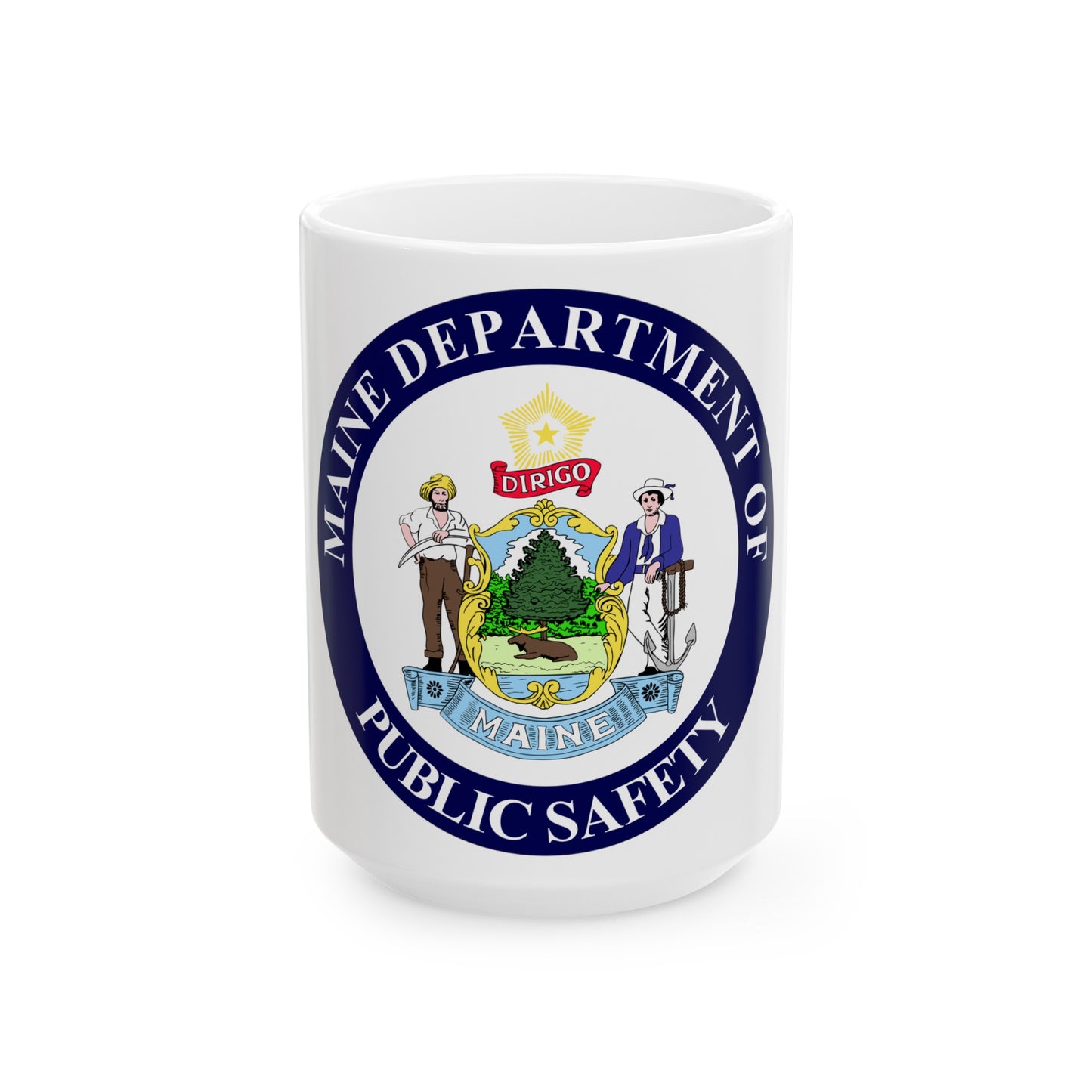 Maine Department of Public Safety - White Coffee Mug