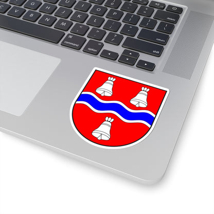 Savognin wappen (Switzerland) (Coat of Arms) STICKER Vinyl Kiss-Cut Decal