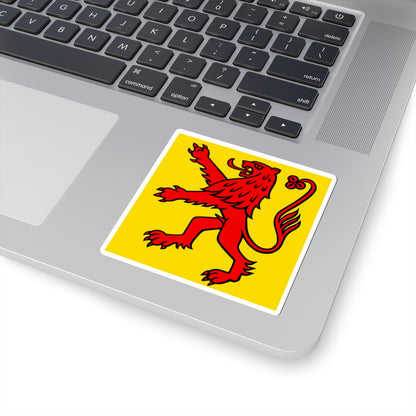 CHE Laufenburg Flag (Switzerland) STICKER Vinyl Kiss-Cut Decal