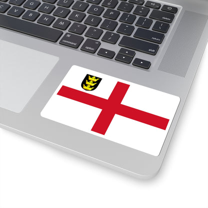 Flag of the Diocese of Bristol (England) STICKER Vinyl Kiss-Cut Decal