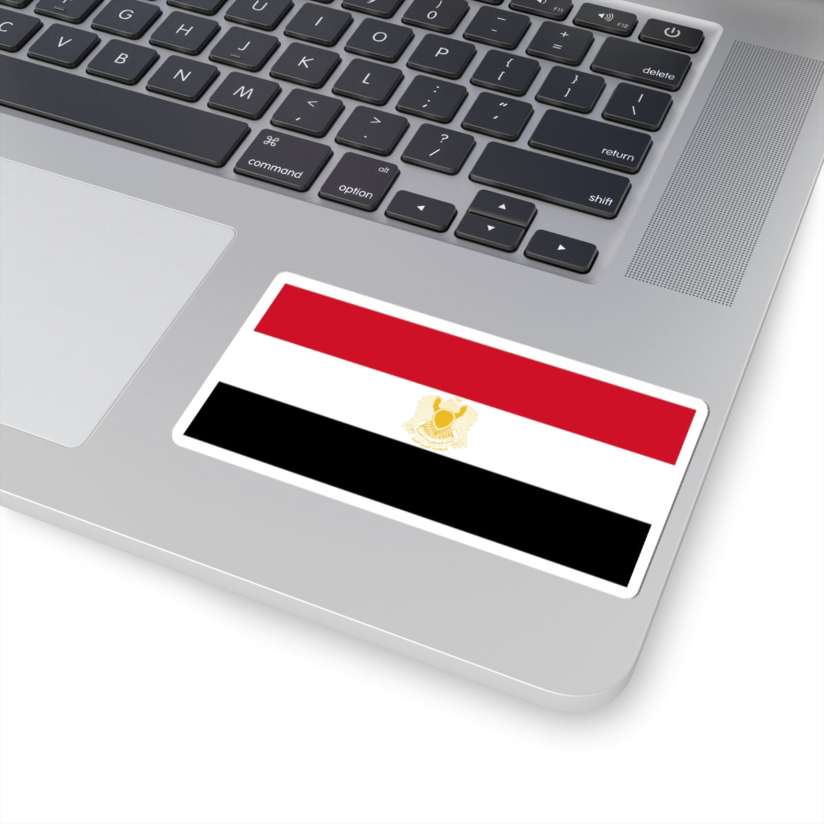 Flag of Libya 1972-1977 1-2 (Libya) STICKER Vinyl Kiss-Cut Decal