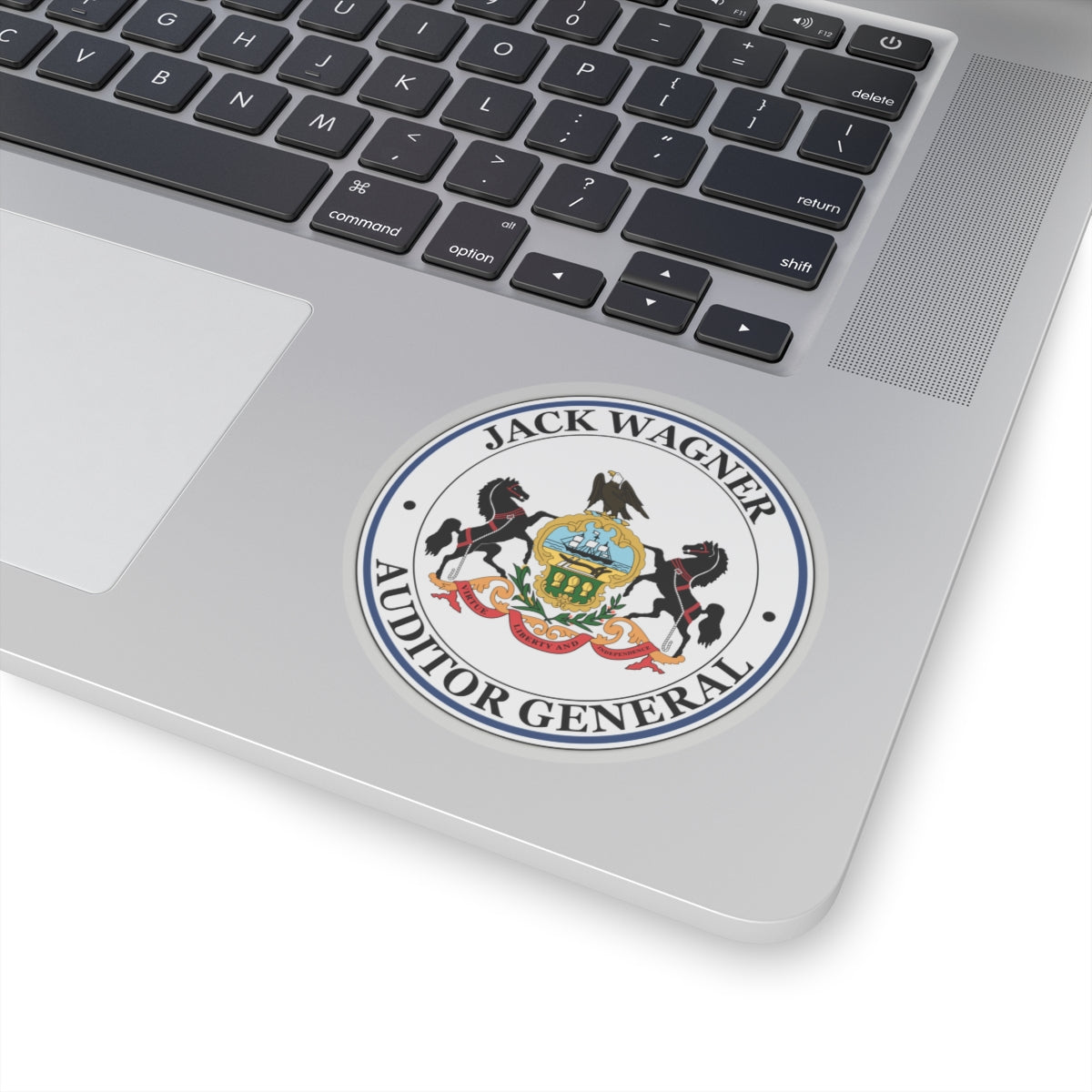 Seal of the Auditor General of Pennsylvania Jack Wagner - STICKER Vinyl Kiss-Cut Decal