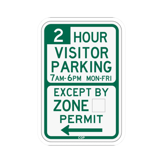 PBOT Road sign P4440R (Oregon) (Road Sign) STICKER Vinyl Kiss-Cut Decal