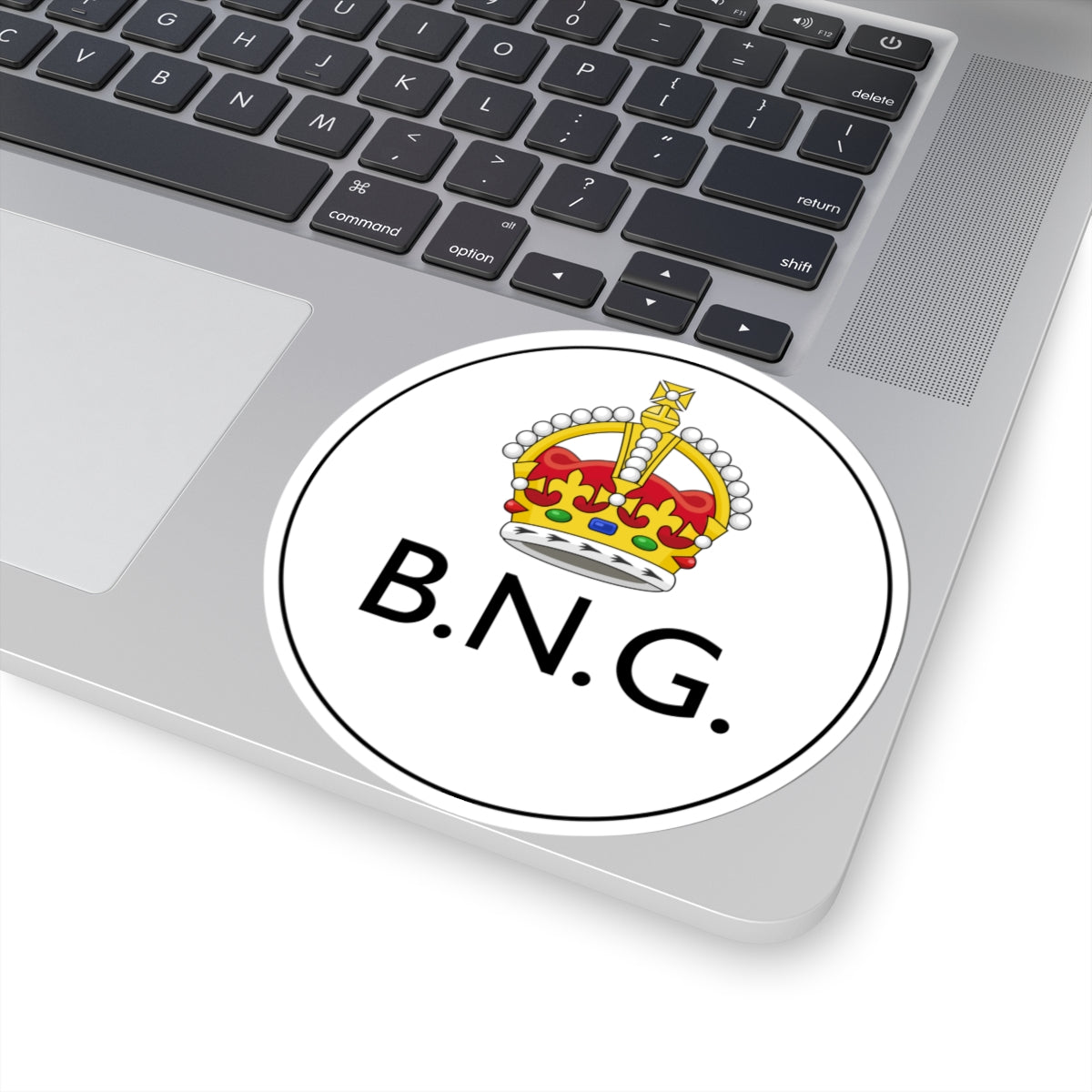 Badge of British New Guinea 1888-1906 (Guinea) (Coat of Arms) STICKER Vinyl Kiss-Cut Decal