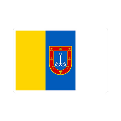 Flag of Odesa Oblast (Ukraine) STICKER Vinyl Kiss-Cut Decal