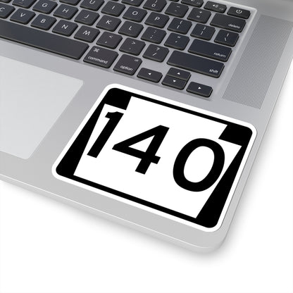 PA-140 (Pennsylvania) (Road Sign) STICKER Vinyl Kiss-Cut Decal
