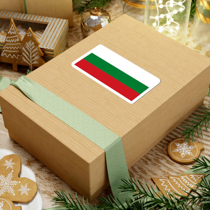 Hybrid flag of Belarus 1918 1991-1995 and 2012- (Belarus) STICKER Vinyl Kiss-Cut Decal