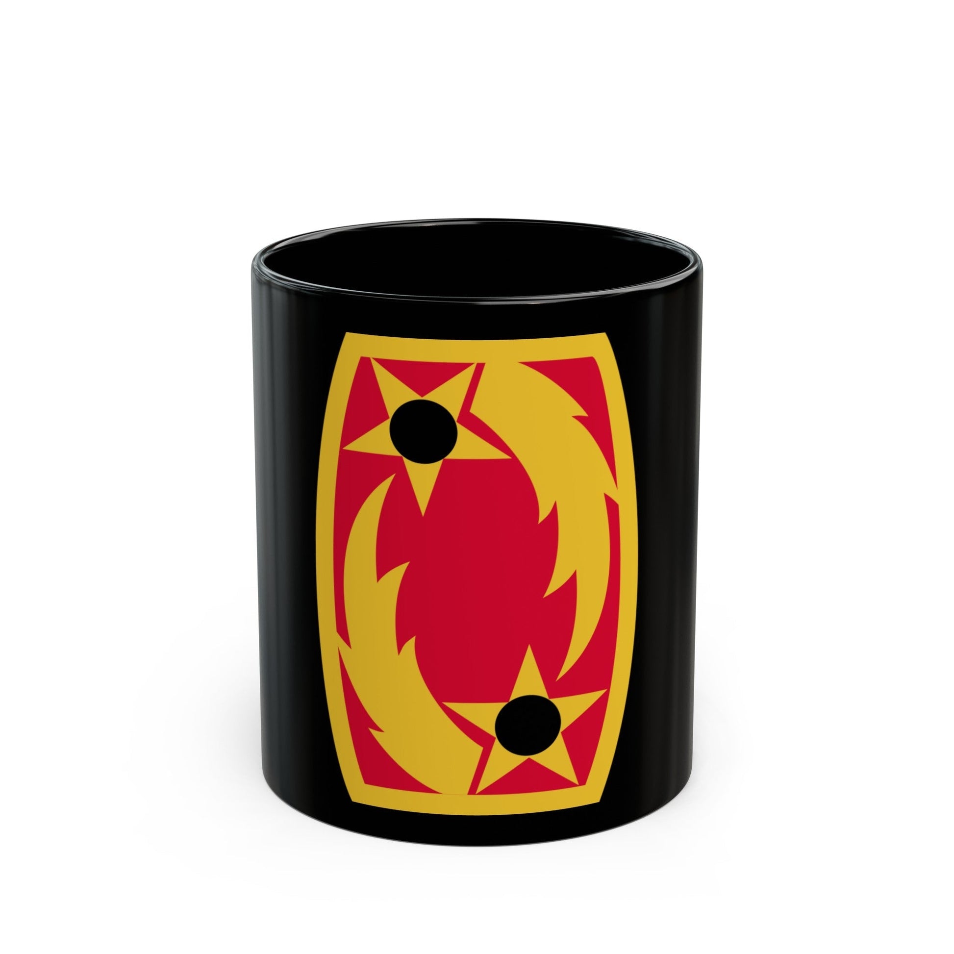 69th Air Defense Artillery Brigade (U.S. Army) Black Coffee Mug-11oz-The Sticker Space