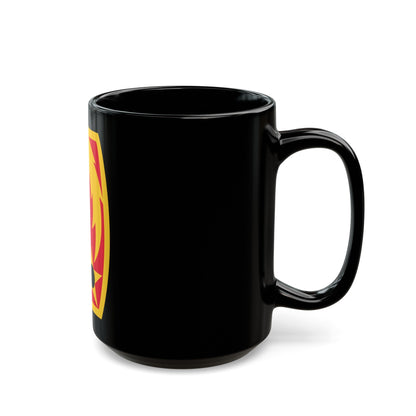 69th Air Defense Artillery Brigade (U.S. Army) Black Coffee Mug-The Sticker Space