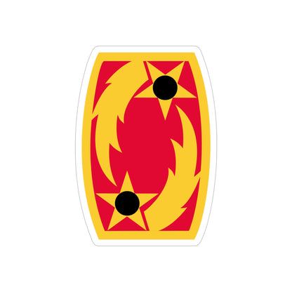 69th Air Defense Artillery Brigade (U.S. Army) REVERSE PRINT Transparent STICKER-5 Inch-The Sticker Space