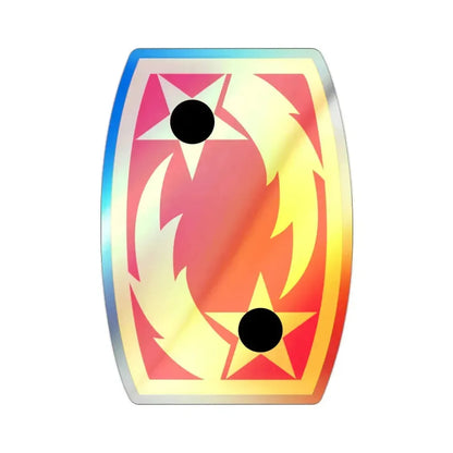 69th Air Defense Artillery Brigade (U.S. Army) Holographic STICKER Die-Cut Vinyl Decal 2 Inch Holographic - The Sticker Space