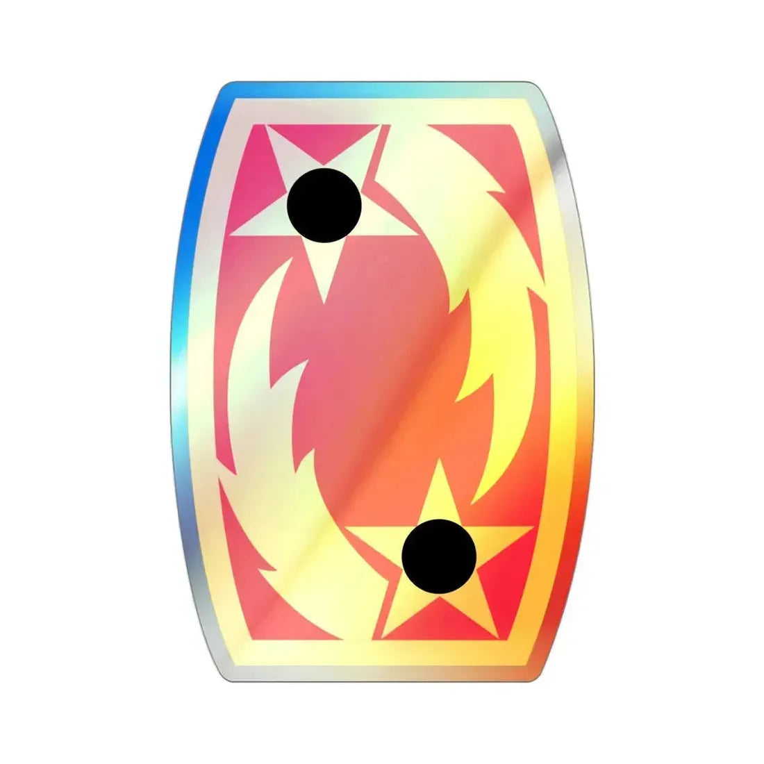 69th Air Defense Artillery Brigade (U.S. Army) Holographic STICKER Die-Cut Vinyl Decal 3 Inch Holographic - The Sticker Space