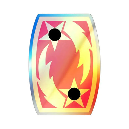 69th Air Defense Artillery Brigade (U.S. Army) Holographic STICKER Die-Cut Vinyl Decal 3 Inch Holographic - The Sticker Space