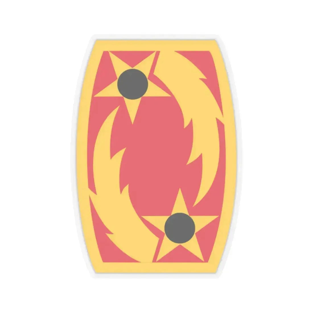 69th Air Defense Artillery Brigade (U.S. Army) STICKER Vinyl Kiss-Cut Decal 2 Inch Transparent - The Sticker Space