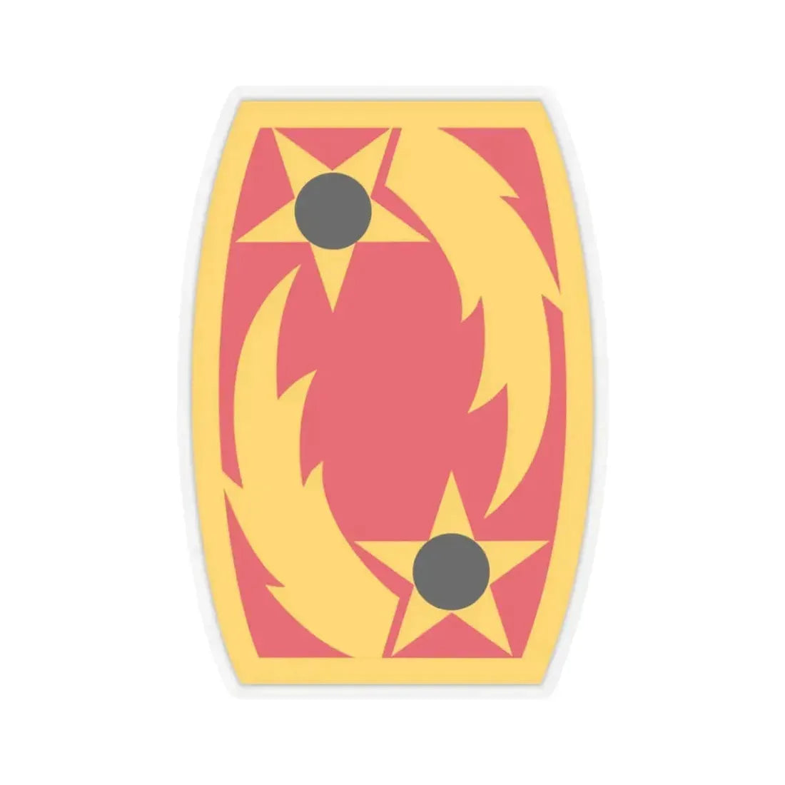 69th Air Defense Artillery Brigade (U.S. Army) STICKER Vinyl Kiss-Cut Decal 3 Inch Transparent - The Sticker Space