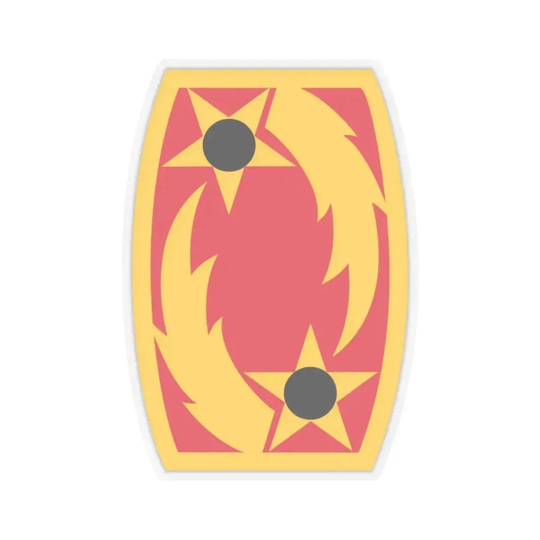 69th Air Defense Artillery Brigade (U.S. Army) STICKER Vinyl Kiss-Cut Decal 4 Inch Transparent - The Sticker Space