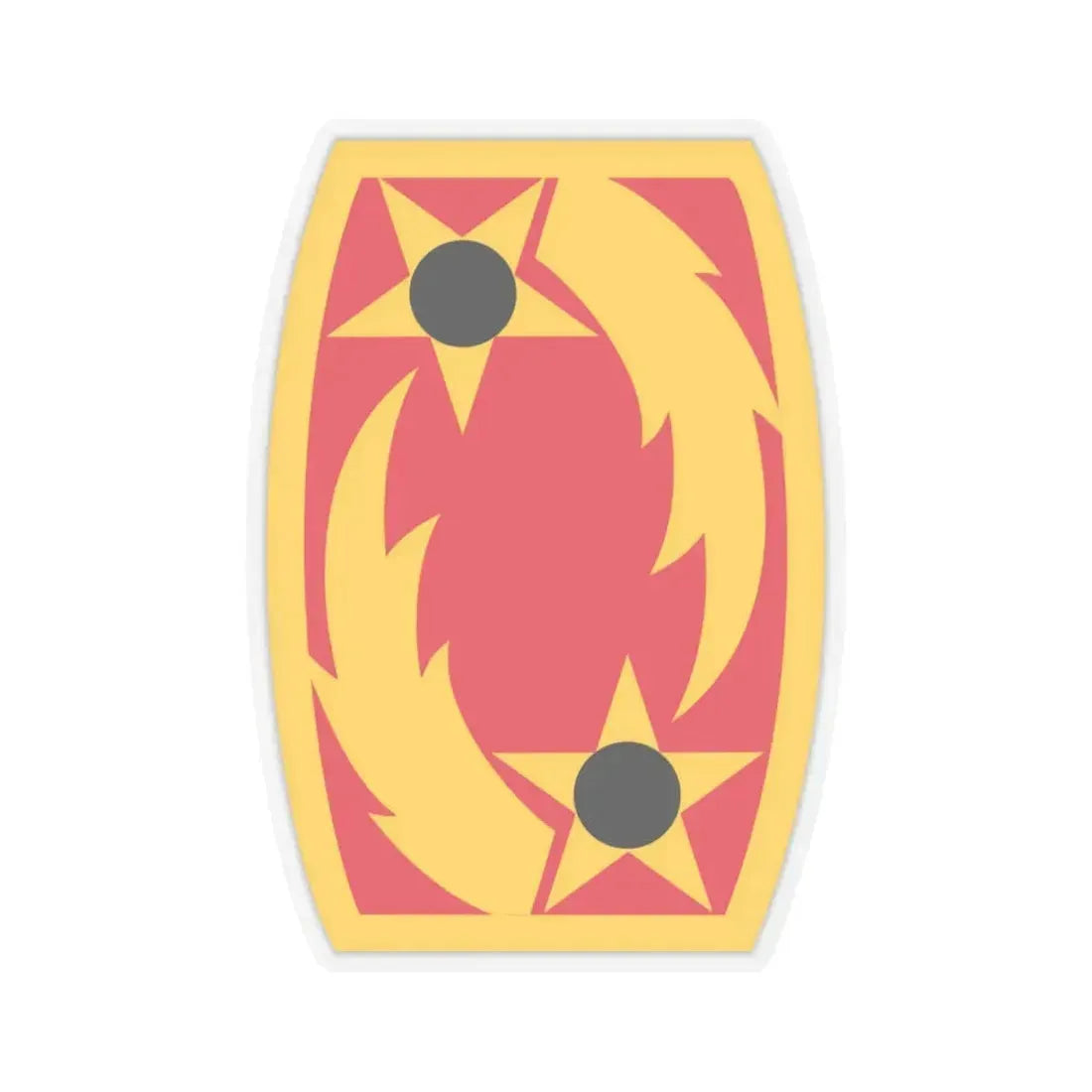 69th Air Defense Artillery Brigade (U.S. Army) STICKER Vinyl Kiss-Cut Decal 6 Inch Transparent - The Sticker Space