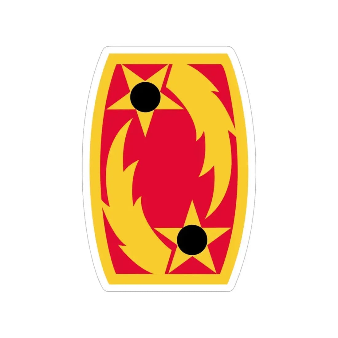 69th Air Defense Artillery Brigade (U.S. Army) Transparent STICKER Die-Cut Vinyl Decal 5 Inch - The Sticker Space