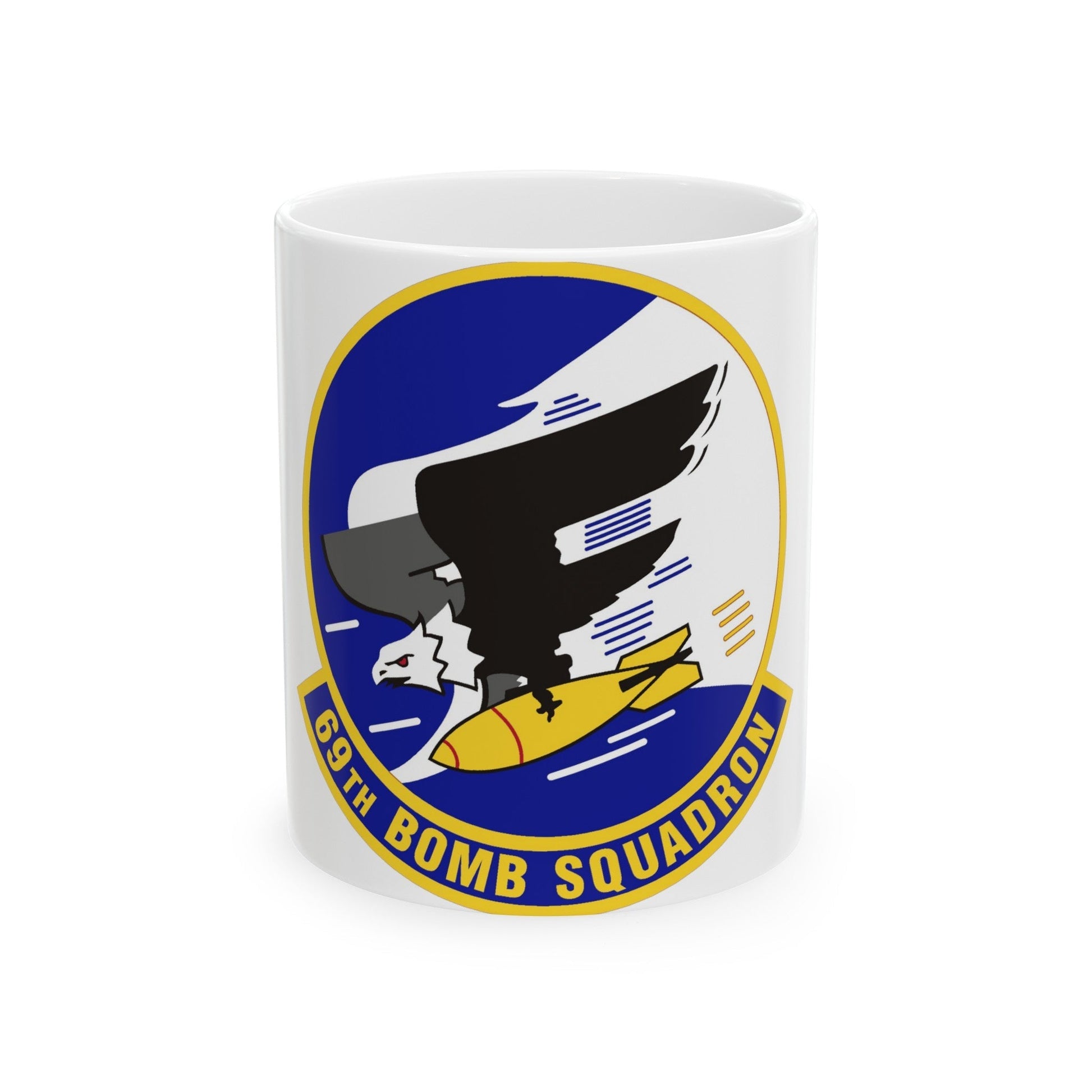 69th Bomb Squadron (U.S. Air Force) White Coffee Mug-11oz-The Sticker Space