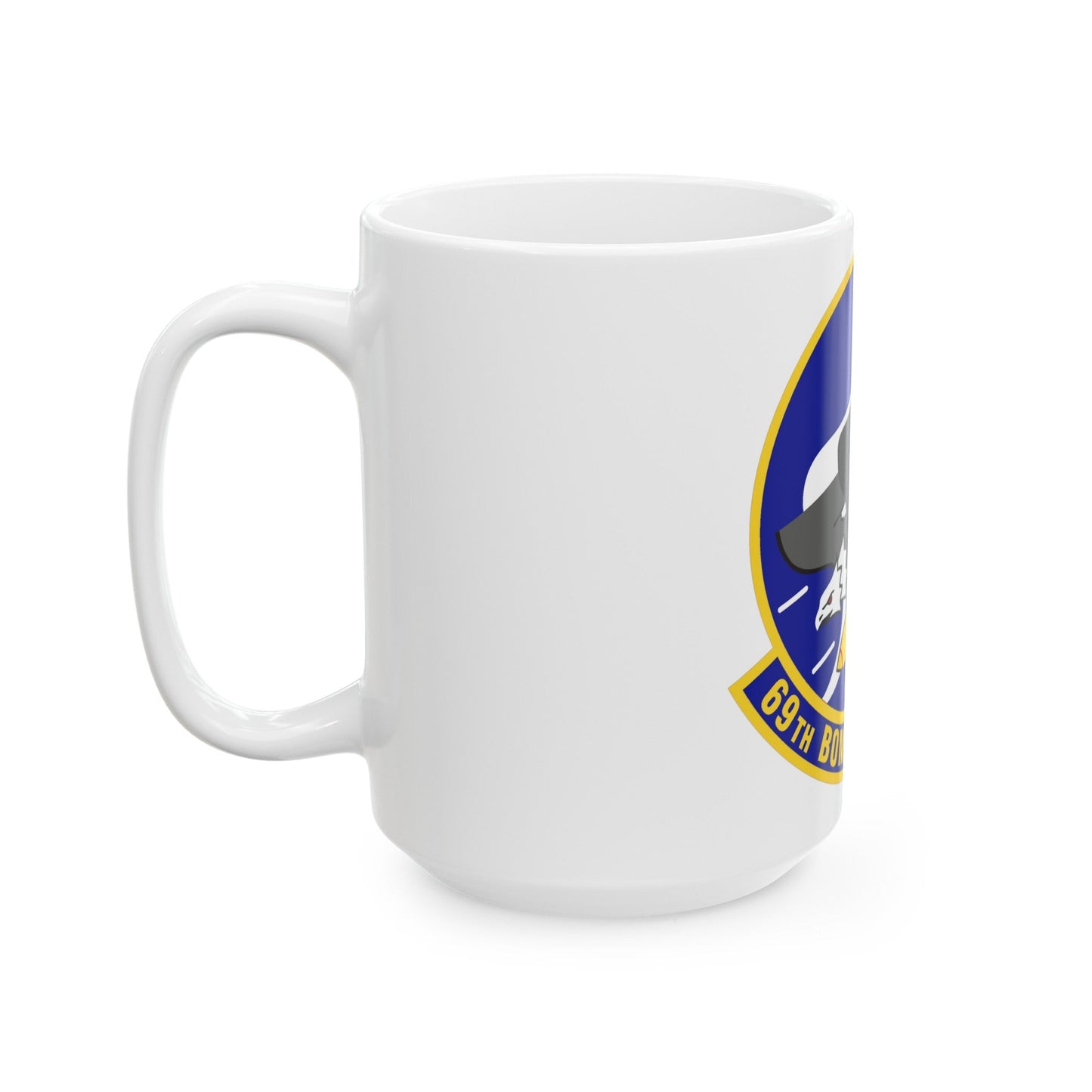 69th Bomb Squadron (U.S. Air Force) White Coffee Mug-The Sticker Space