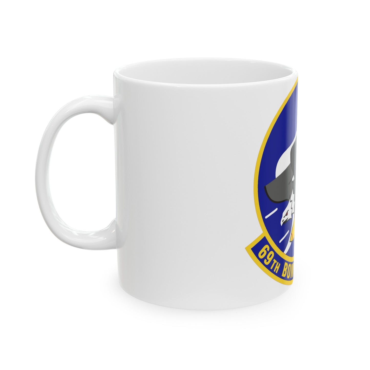 69th Bomb Squadron (U.S. Air Force) White Coffee Mug-The Sticker Space