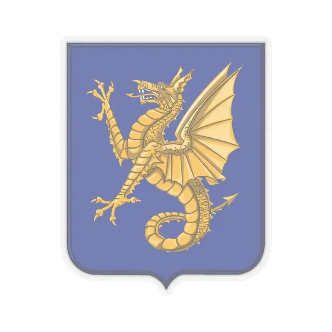 69th Infantry Regiment 2 (U.S. Army) STICKER Vinyl Kiss-Cut Decal 6 Inch Transparent - The Sticker Space