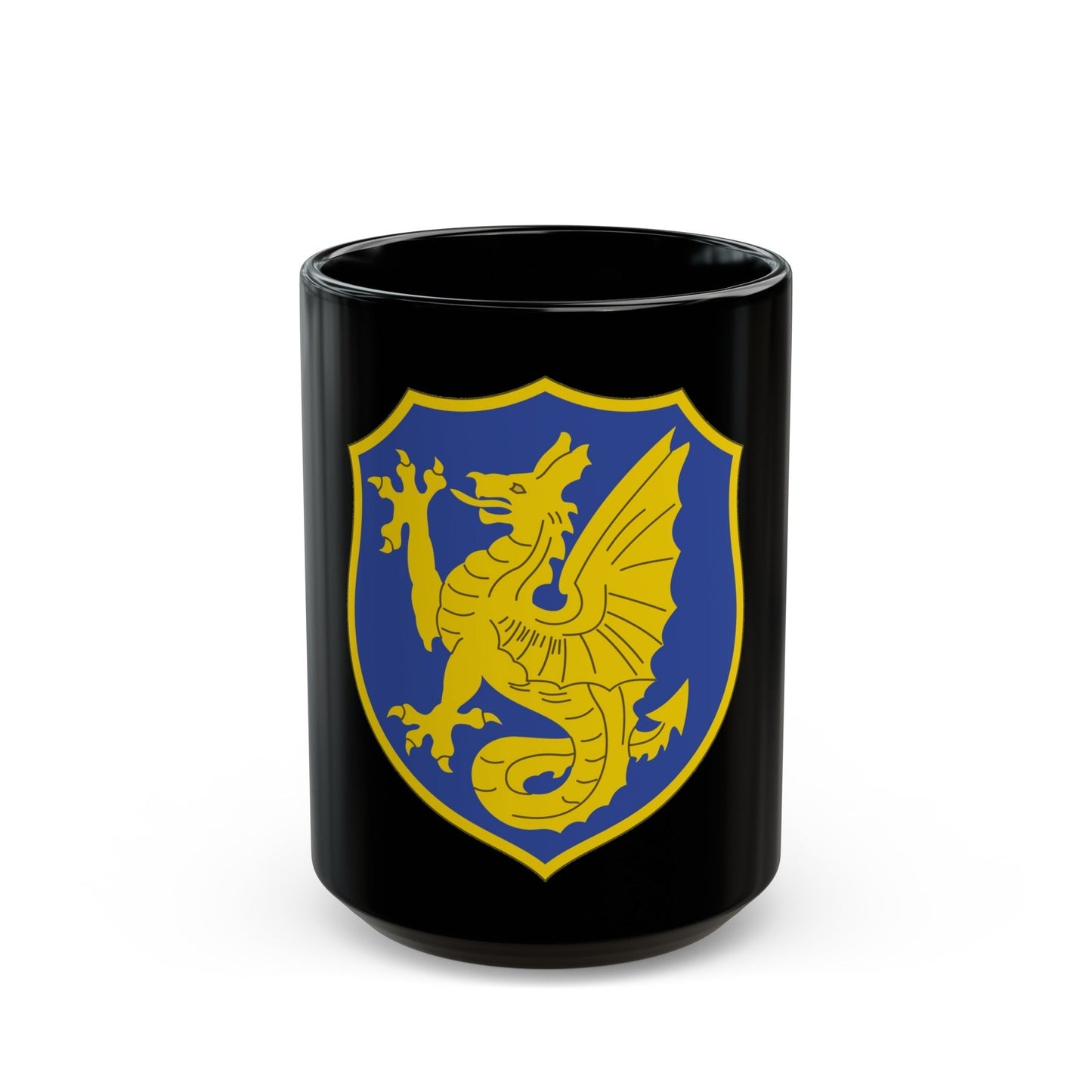 69th Infantry Regiment (U.S. Army) Black Coffee Mug-15oz-The Sticker Space