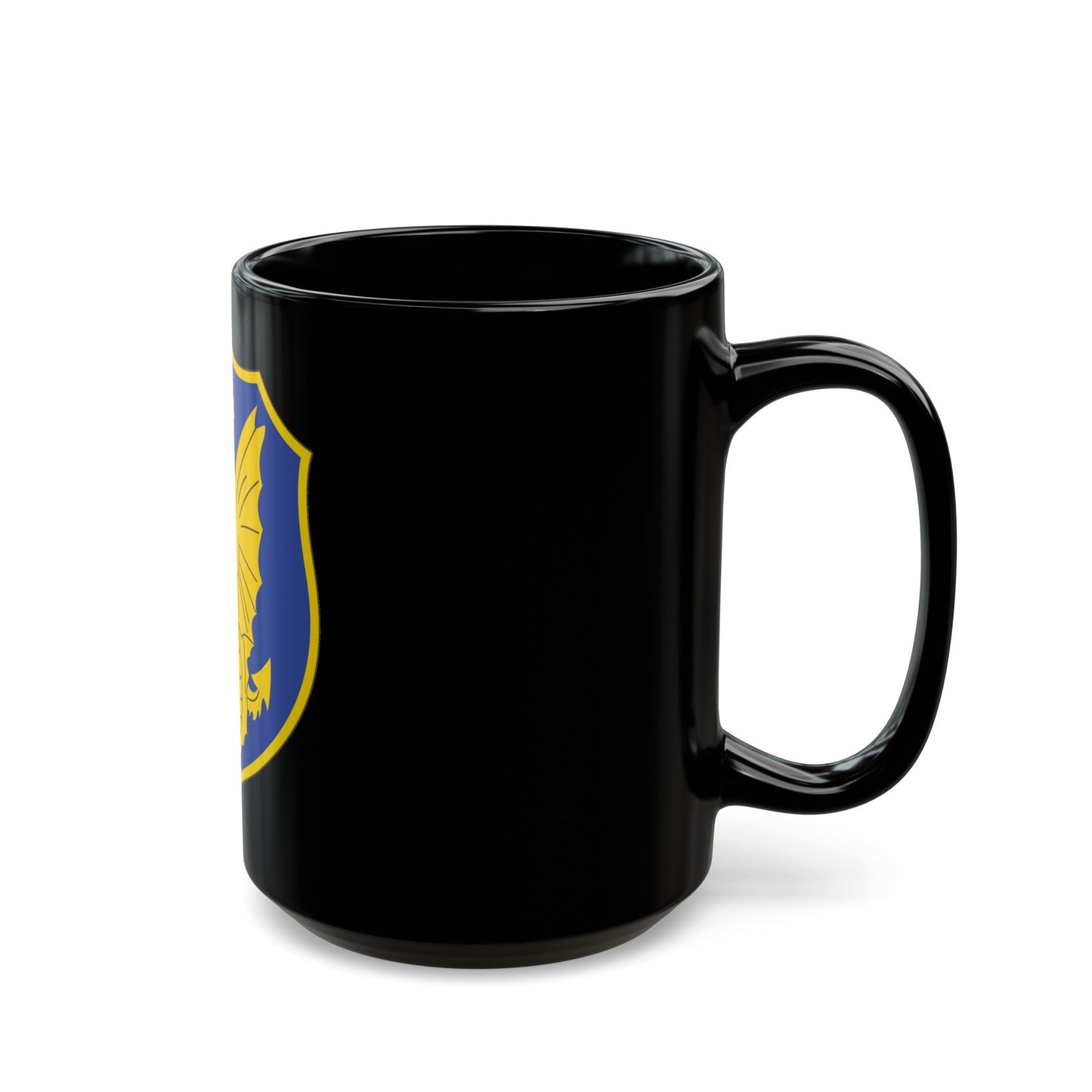 69th Infantry Regiment (U.S. Army) Black Coffee Mug-The Sticker Space