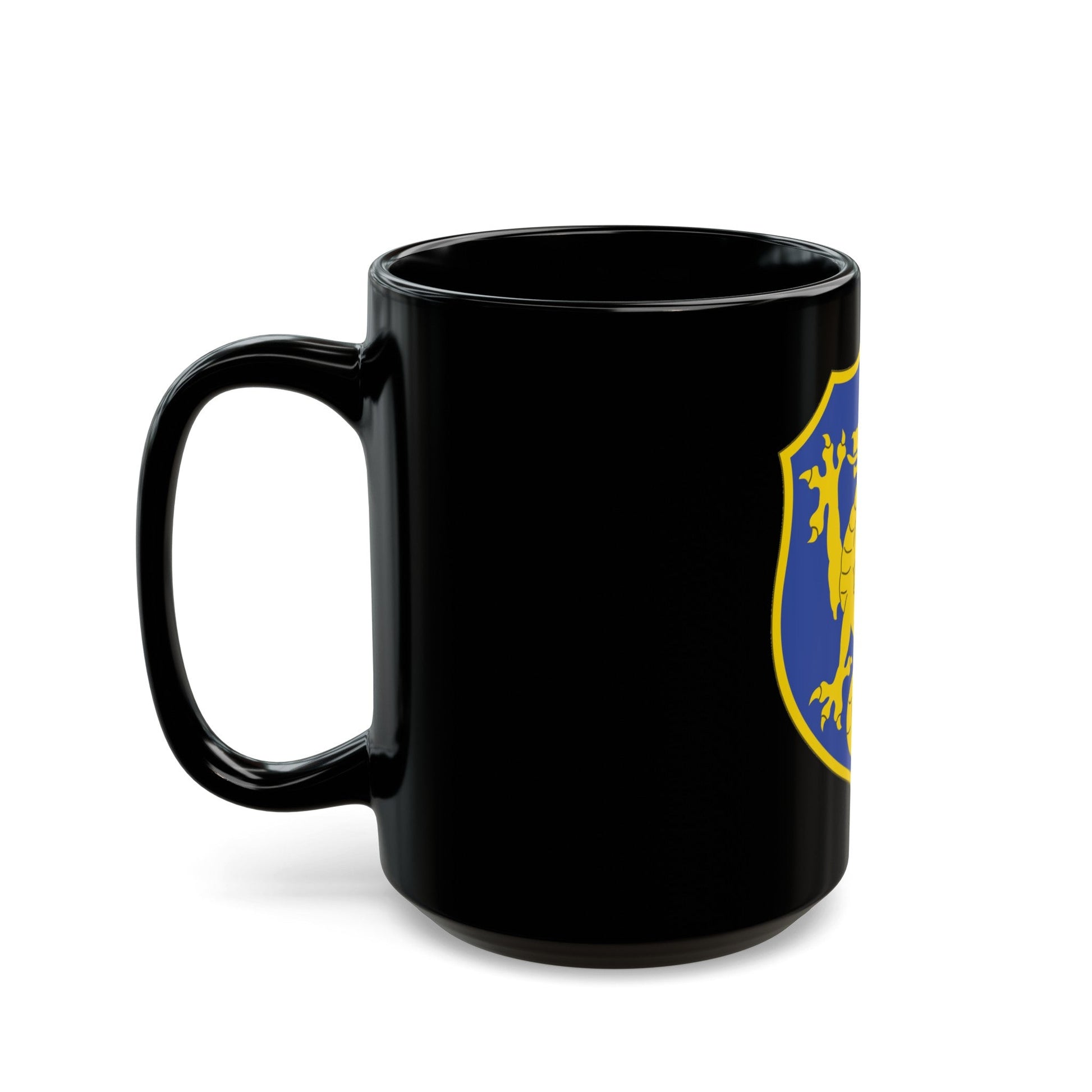 69th Infantry Regiment (U.S. Army) Black Coffee Mug-The Sticker Space