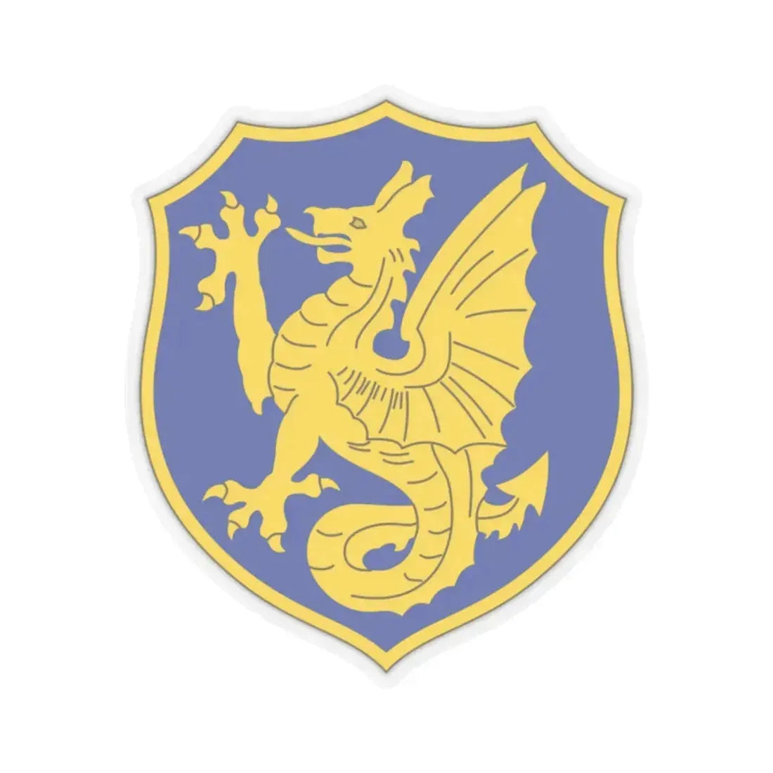 69th Infantry Regiment (U.S. Army) STICKER Vinyl Kiss-Cut Decal 2 Inch Transparent - The Sticker Space