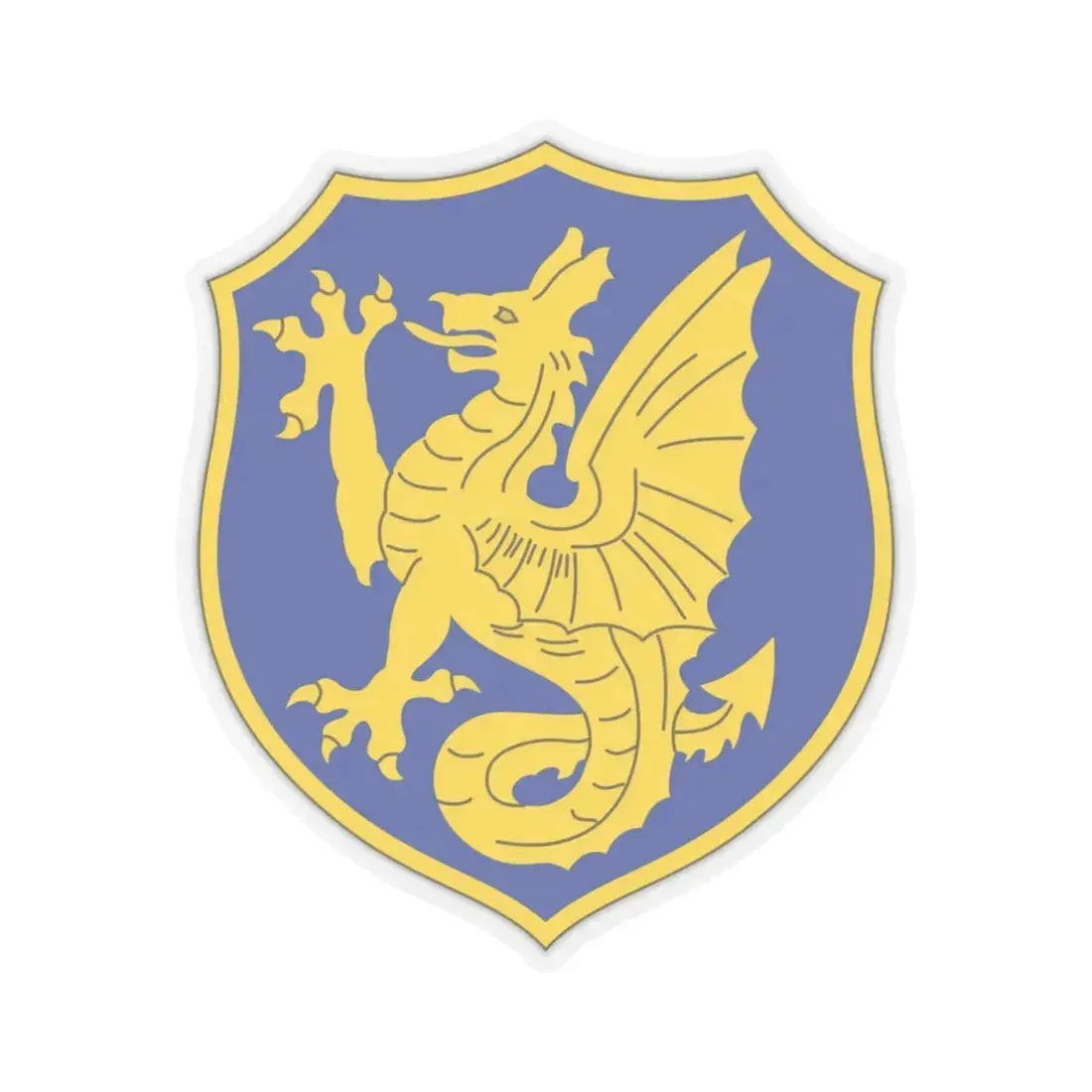 69th Infantry Regiment (U.S. Army) STICKER Vinyl Kiss-Cut Decal 4 Inch Transparent - The Sticker Space