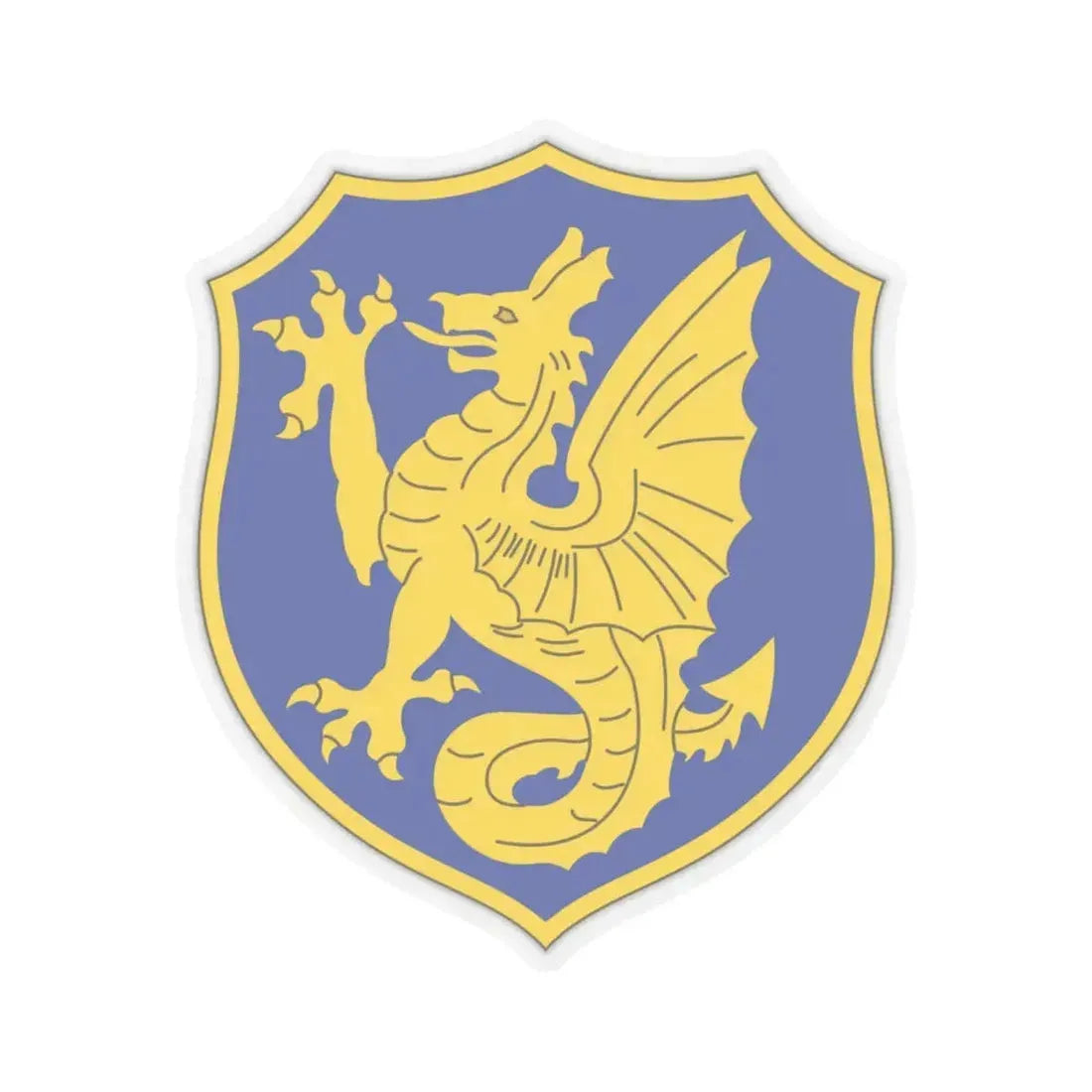 69th Infantry Regiment (U.S. Army) STICKER Vinyl Kiss-Cut Decal 6 Inch Transparent - The Sticker Space