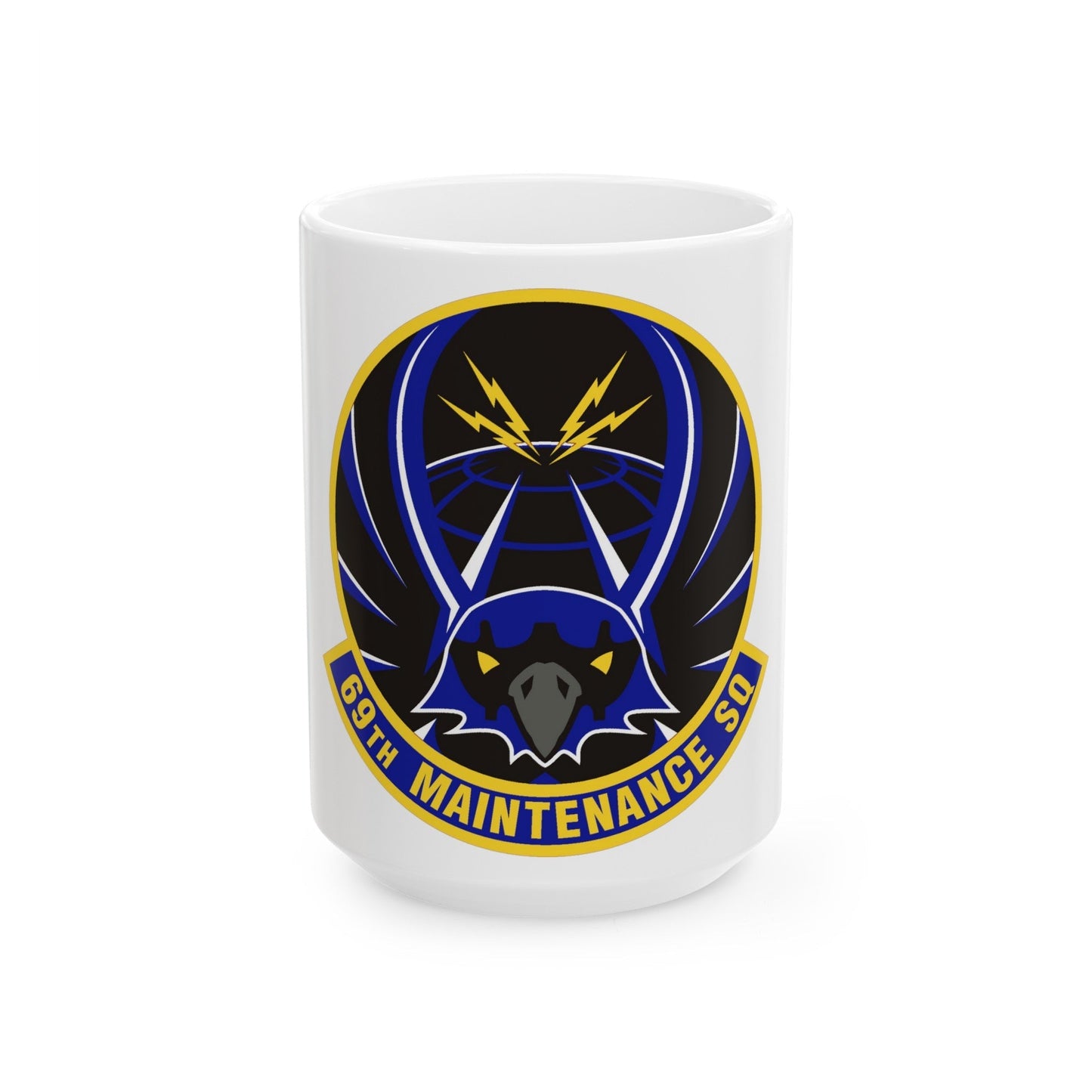 69th Maintenance Squadron (U.S. Air Force) White Coffee Mug-15oz-The Sticker Space