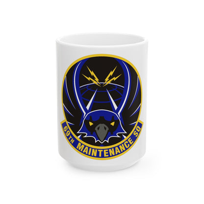 69th Maintenance Squadron (U.S. Air Force) White Coffee Mug-15oz-The Sticker Space