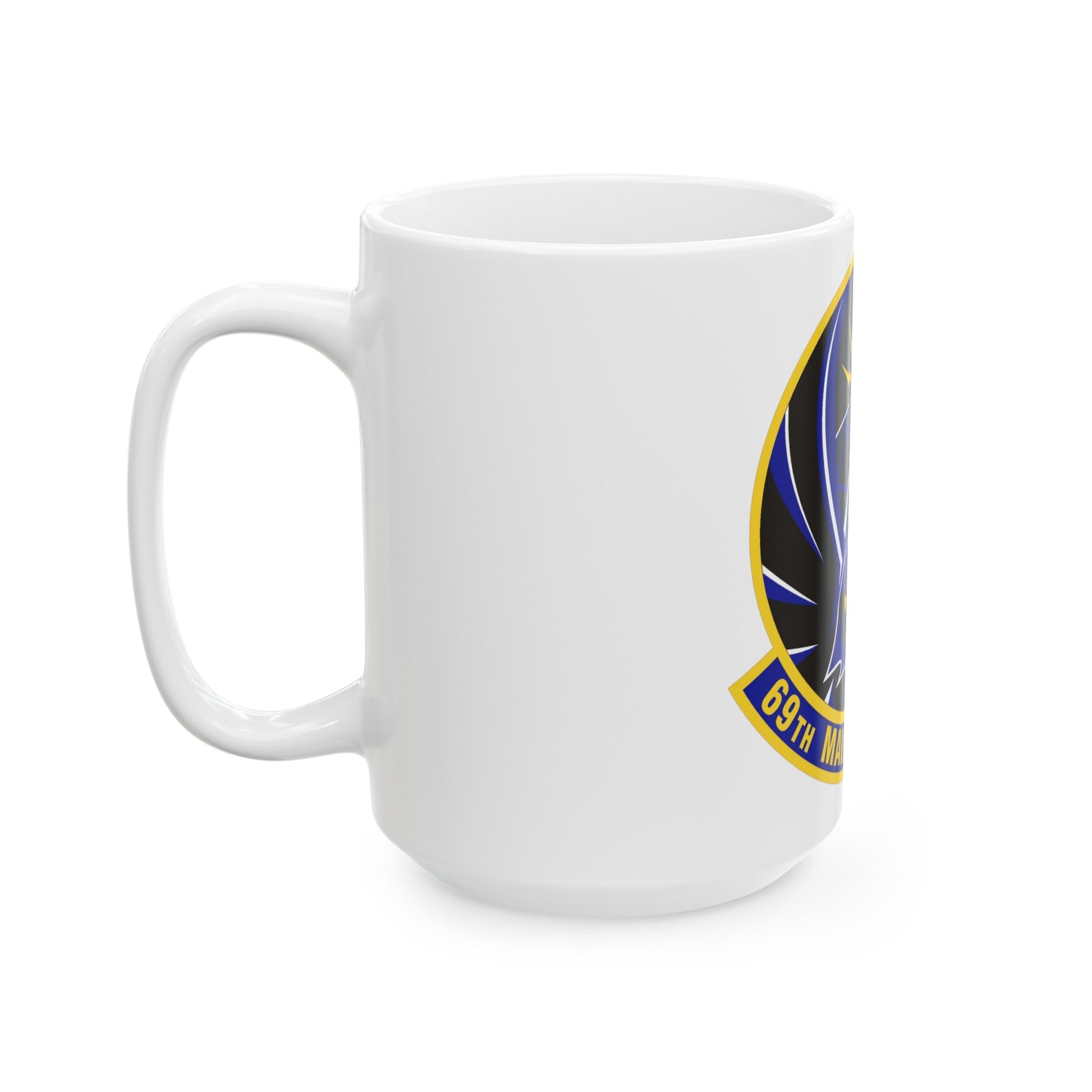 69th Maintenance Squadron (U.S. Air Force) White Coffee Mug-The Sticker Space