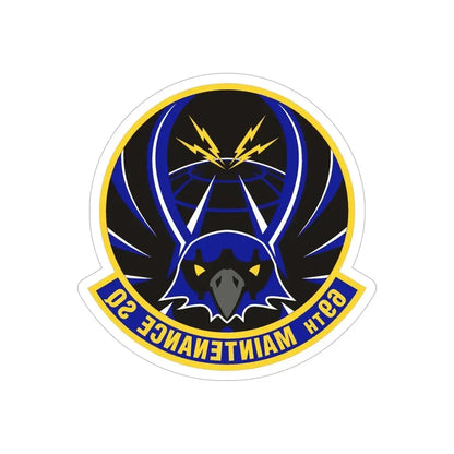 69th Maintenance Squadron (U.S. Air Force) REVERSE PRINT Transparent Die-Cut STICKER - The Sticker Space