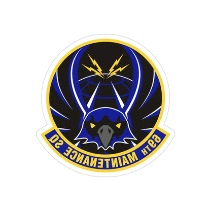 69th Maintenance Squadron (U.S. Air Force) REVERSE PRINT Transparent Die-Cut STICKER - The Sticker Space