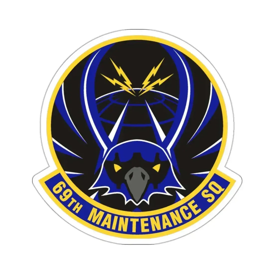 69th Maintenance Squadron (U.S. Air Force) STICKER Vinyl Die-Cut Decal 2 Inch - The Sticker Space