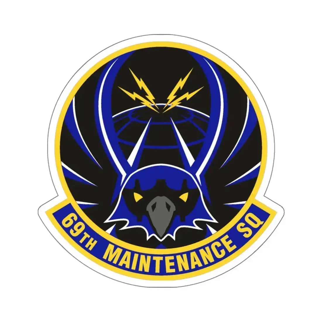 69th Maintenance Squadron (U.S. Air Force) STICKER Vinyl Die-Cut Decal 5 Inch - The Sticker Space