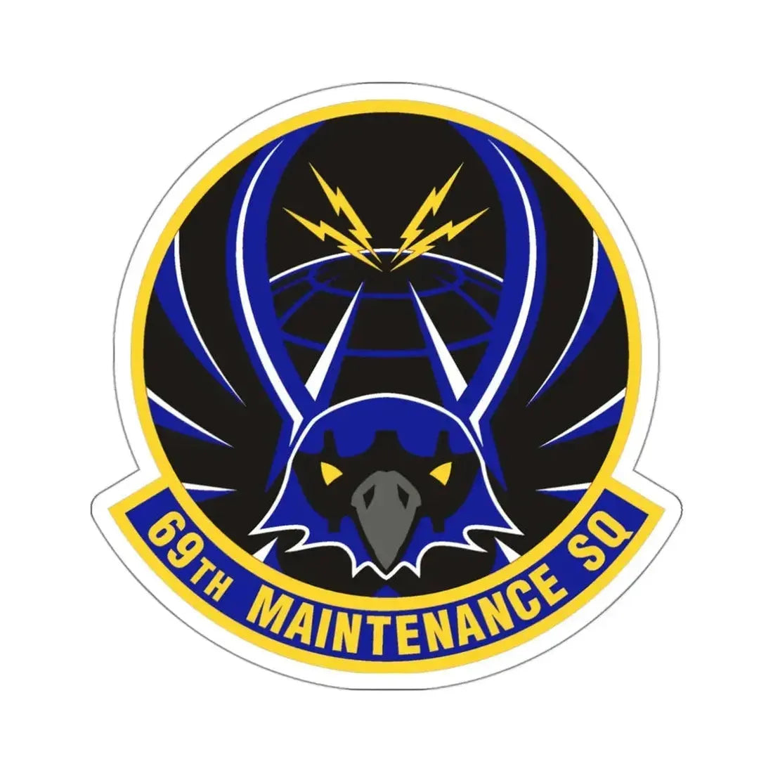 69th Maintenance Squadron (U.S. Air Force) STICKER Vinyl Die-Cut Decal - The Sticker Space